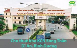 Cho thuê kho tại KCN Sóng Thần Dĩ An Bình Dương