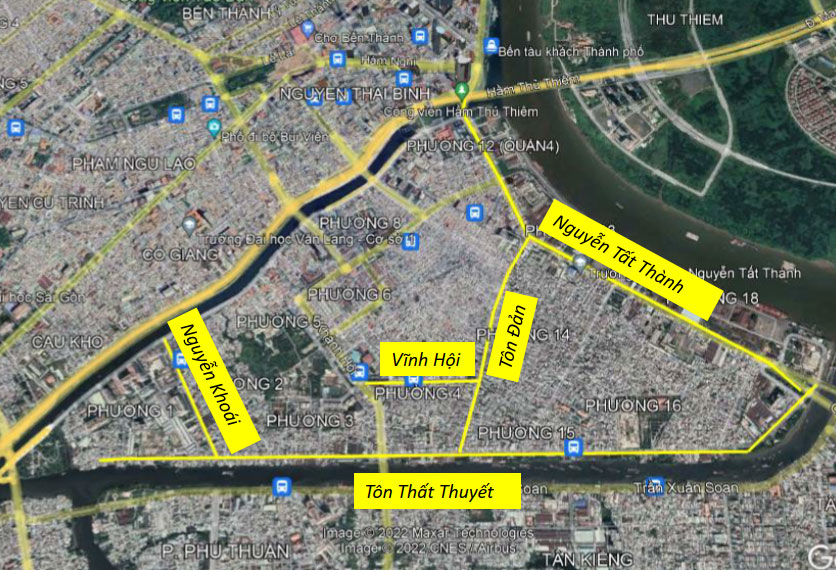 Vị trí chiến lược khi thuê kho quận 4