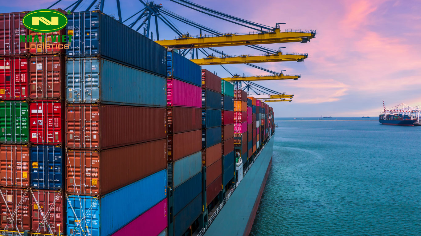 Container tại các cảng biển