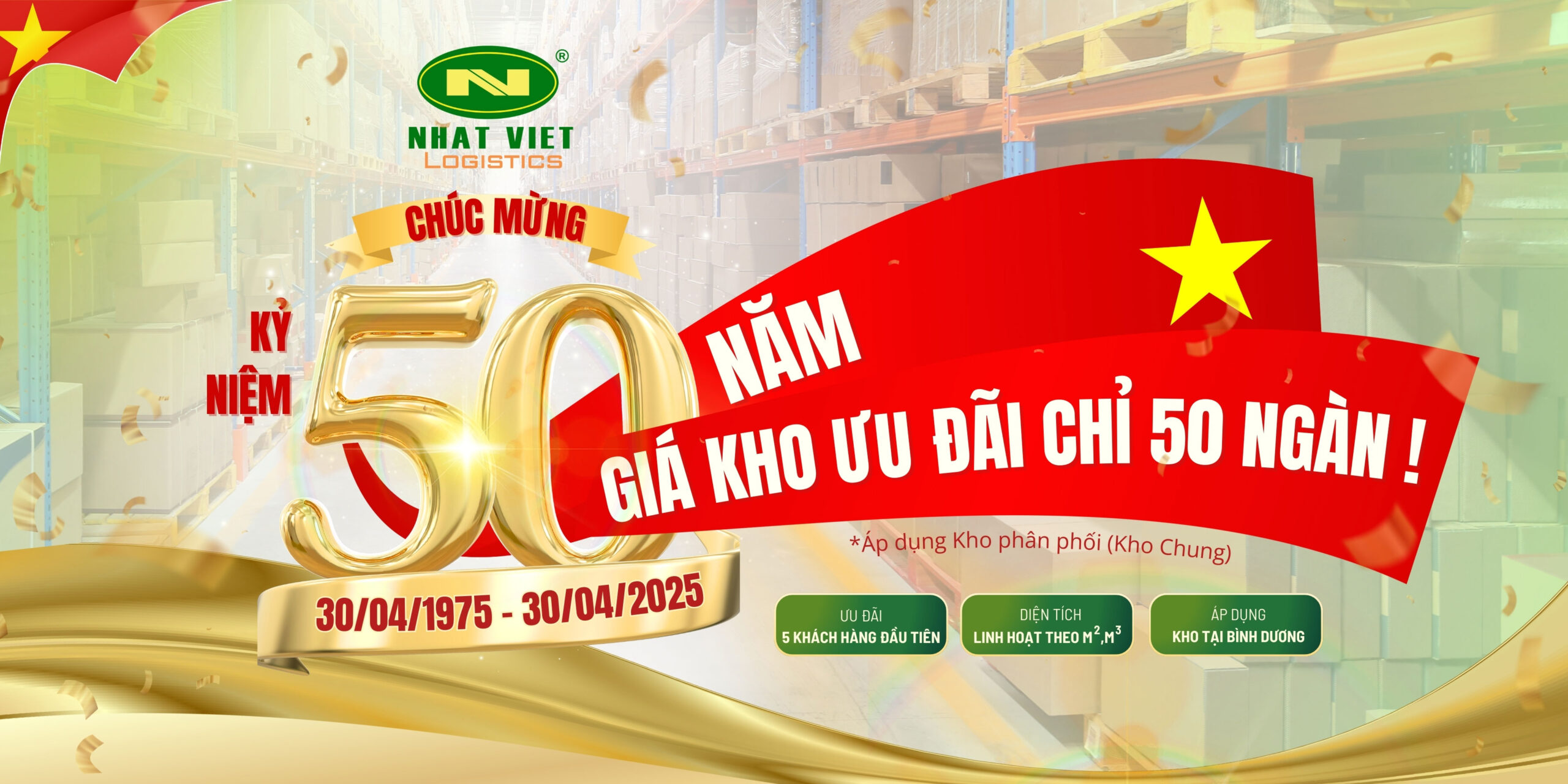 Chương trình ưu đãi kỷ niệm 50 năm