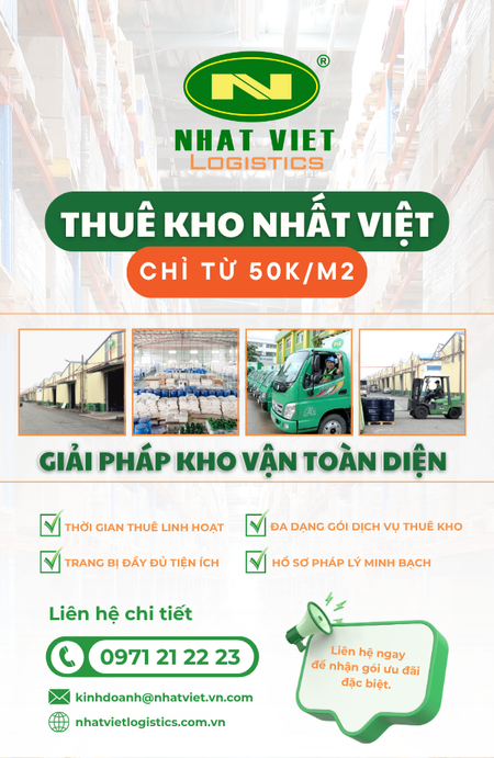 Pop up cho thuê kho 50K