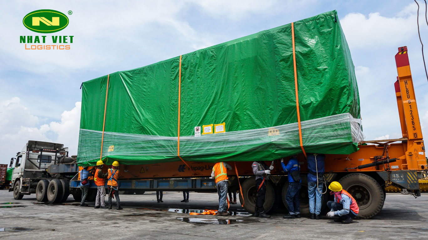 Thuê container chở hàng