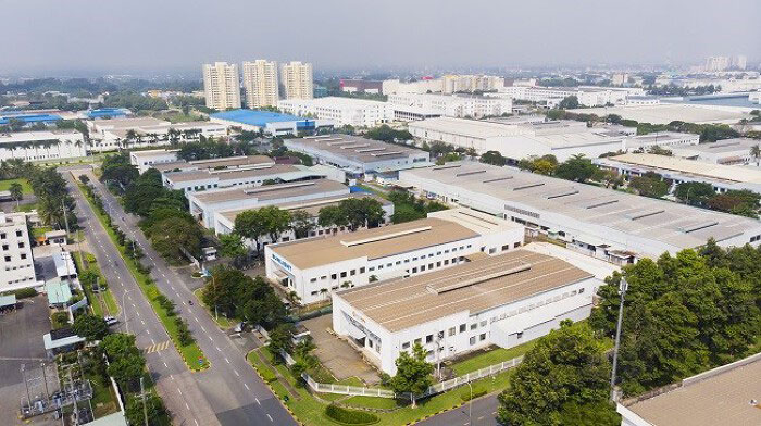 Cơ sở hạ tầng KCN Tân Uyên