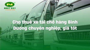 Cho thuê xe tải chở hàng Bình Dương