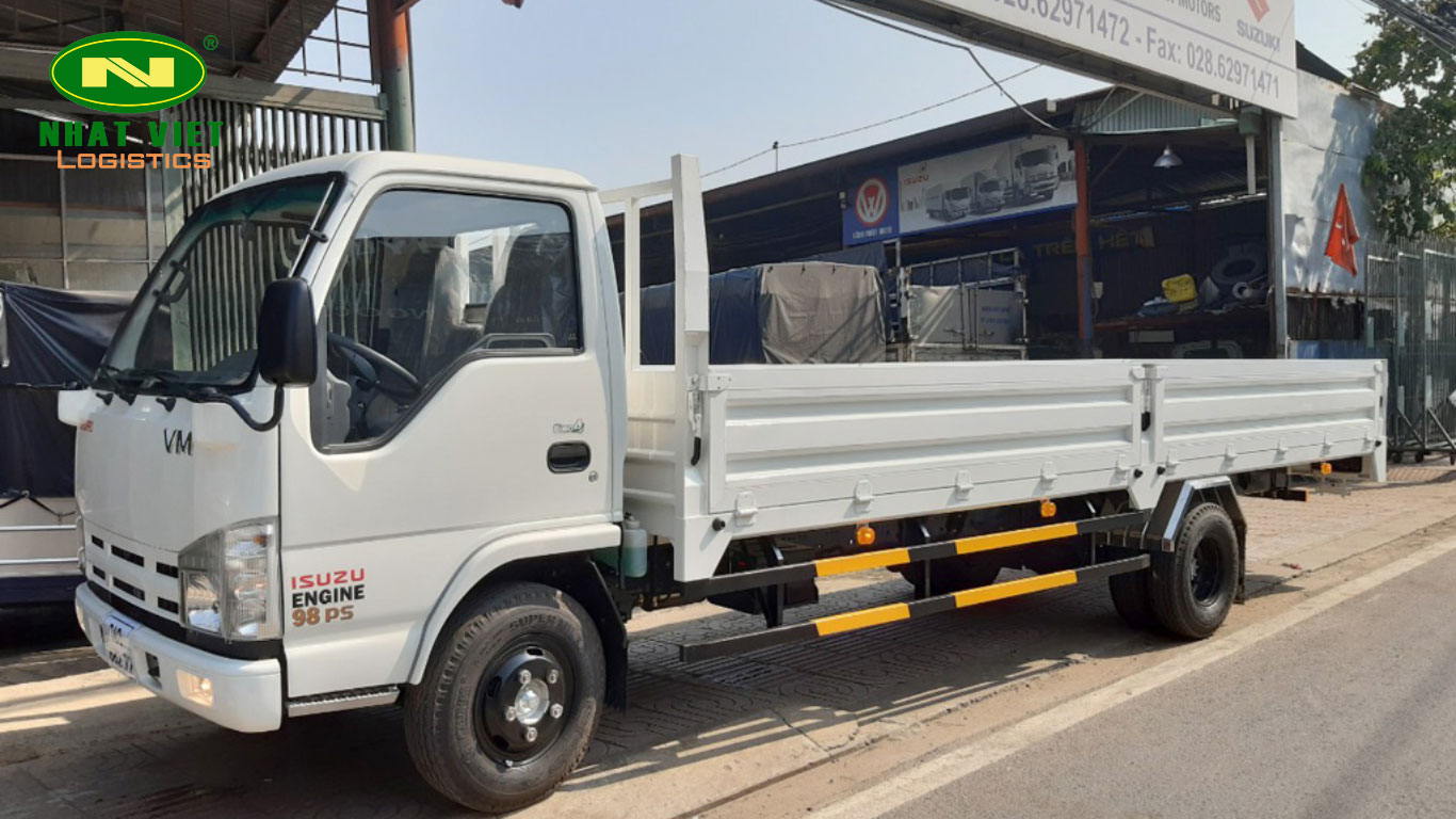 Kích thước xe tải thùng lửng