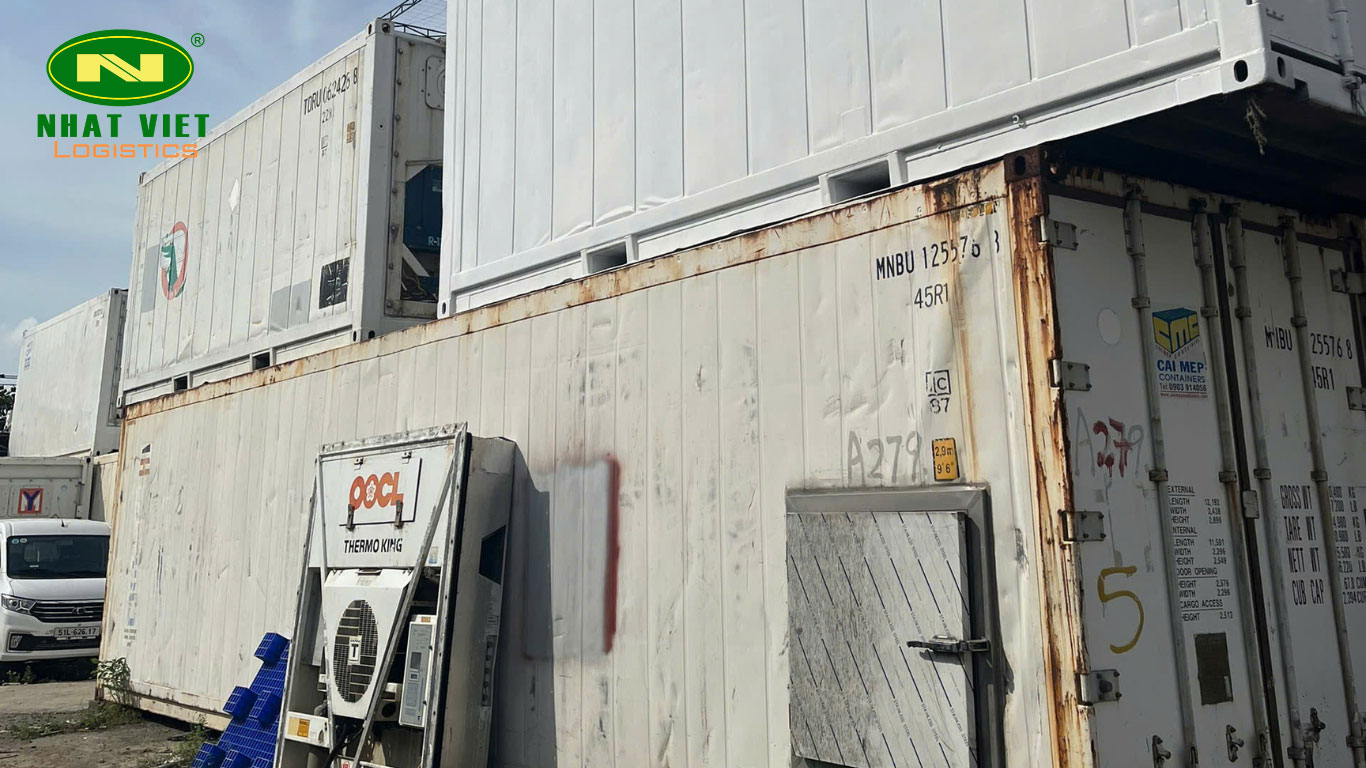Lợi ích khi thuê container lạnh