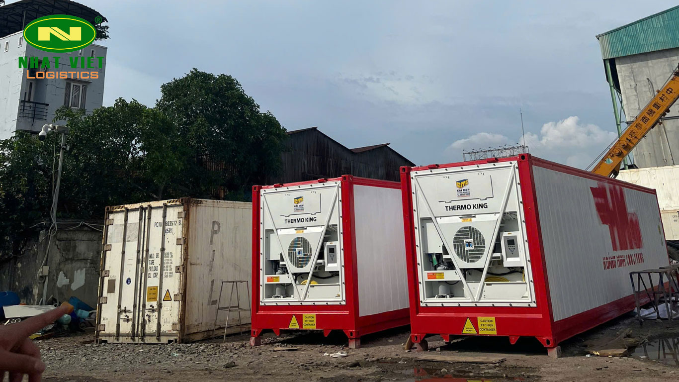 Thuê container lạnh TPHCM - Nhất Việt Logistics