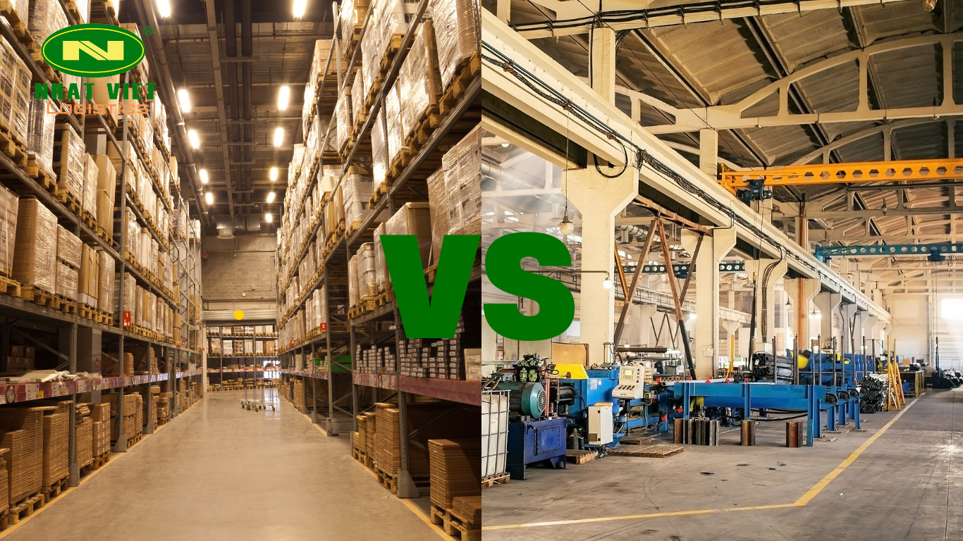 Phân biệt chi phí thuê kho và nhà xưởng